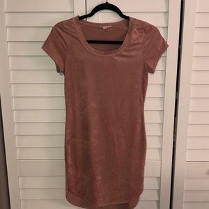 A’gaci dusty pink t-shirt dress